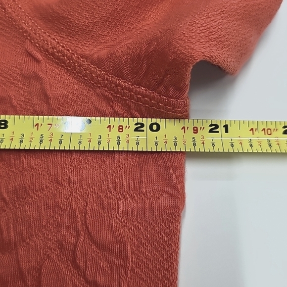 Tommy Bahama Coral Half Zip Jaquard Knit Drawstring Collar Pullover Sz M - Picture 10 of 11